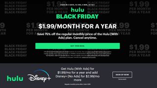 Hulu and Disney Plus are available in a bundle costing just $4.98/month this Black Friday 2022.