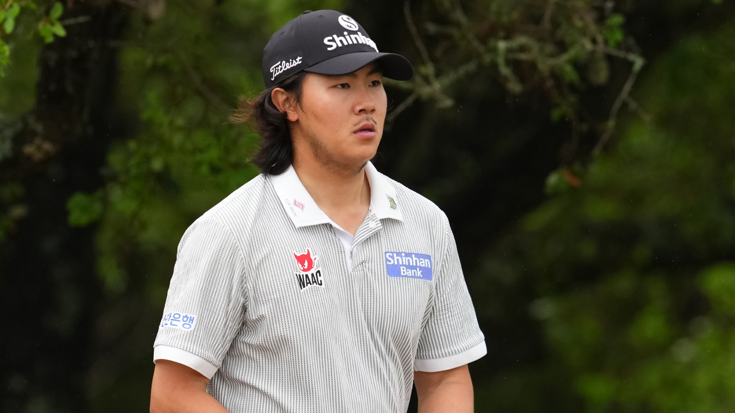 SH Kim during the Valero Texas Open