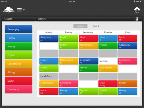 Daybook Pro: An App to Help Teachers Deliver Instruction and Content Through the iPad