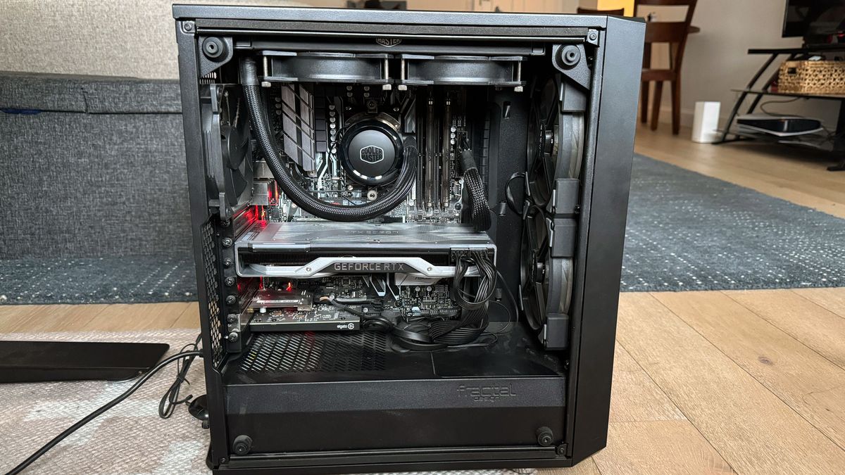 My PC won't shut off this ugly red RGB light — my motherboard has become my biggest aesthetic annoyance