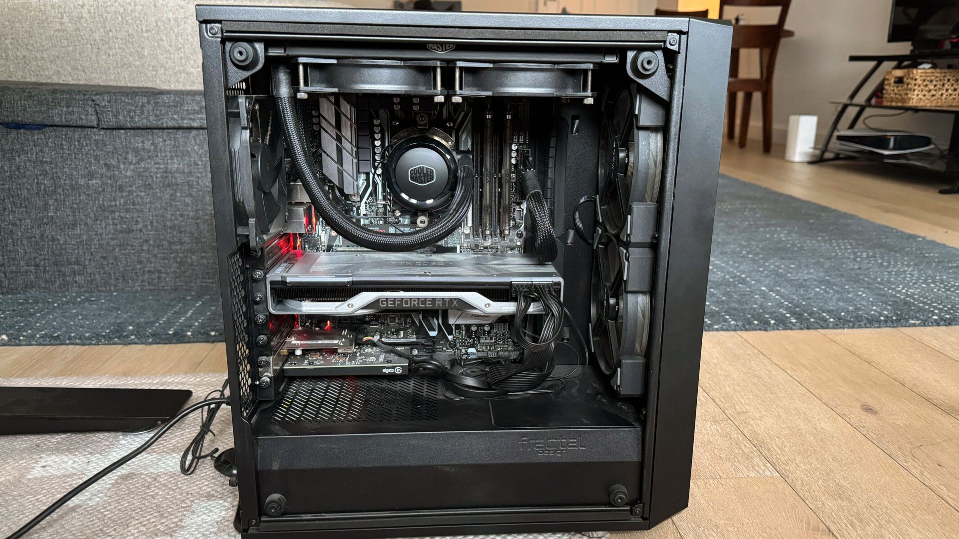 My PC won't shut off this ugly red RGB light — my motherboard has ...