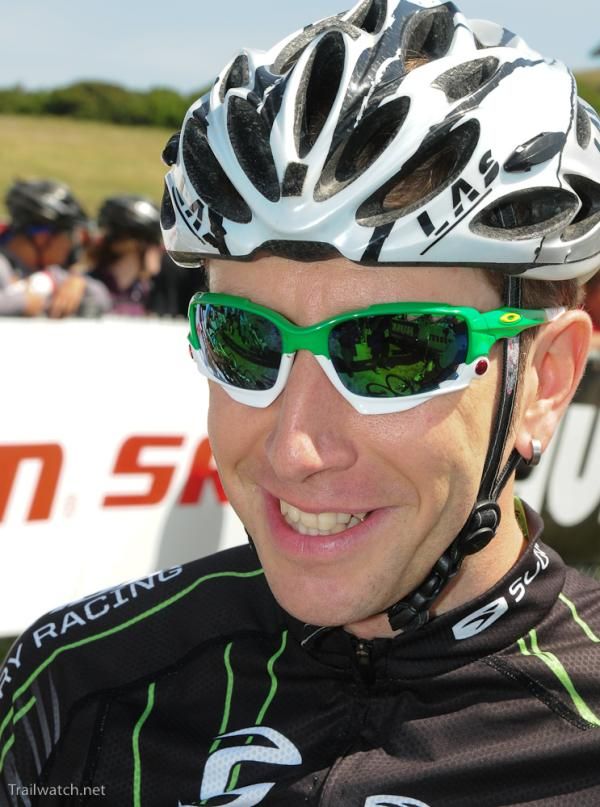 Former USA short track champion Jeremiah Bishop (Cannondale)