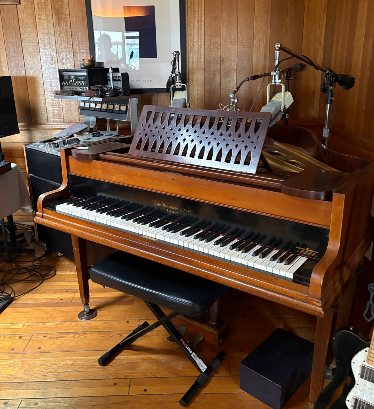Blue May piano