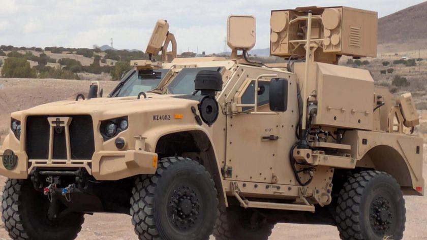 AV's mobile LOCUST Laser Weapon System