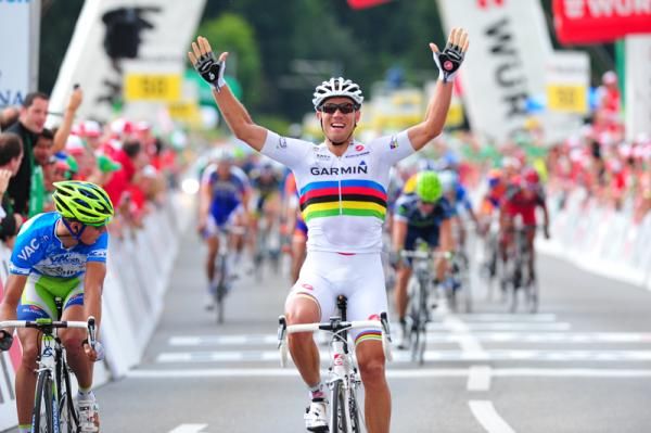 Hushovd has had to wait a long time for his first win as world champion