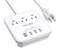 Cruise Essentials 6 Foot Power Strip with USB C