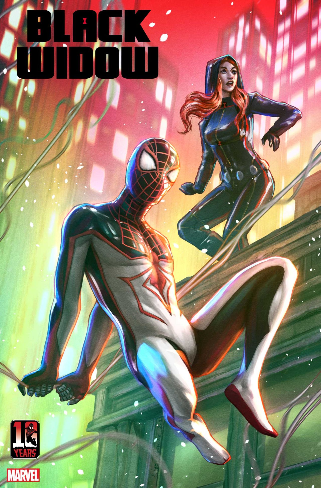 Miles Morales 10th Anniversary variant covers
