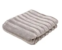 Matalan | Brushed Faux Fur Throw Blanket