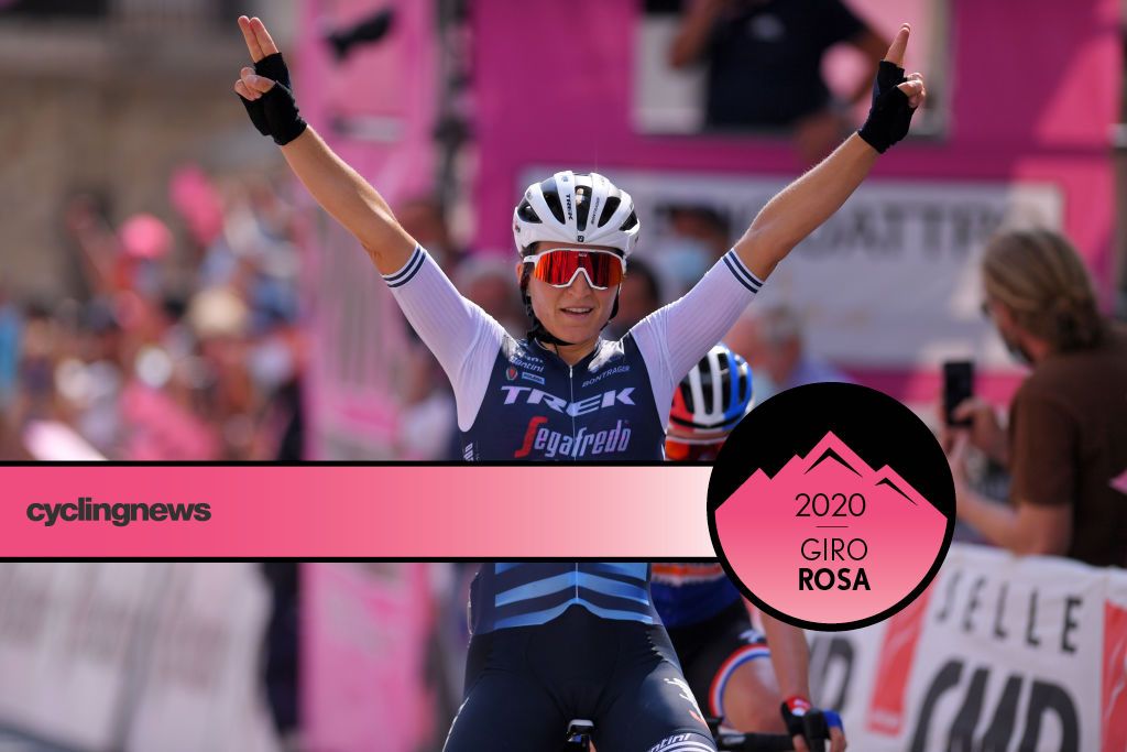 Elisa Longo Borghini wins stage 8 at the Giro Rosa
