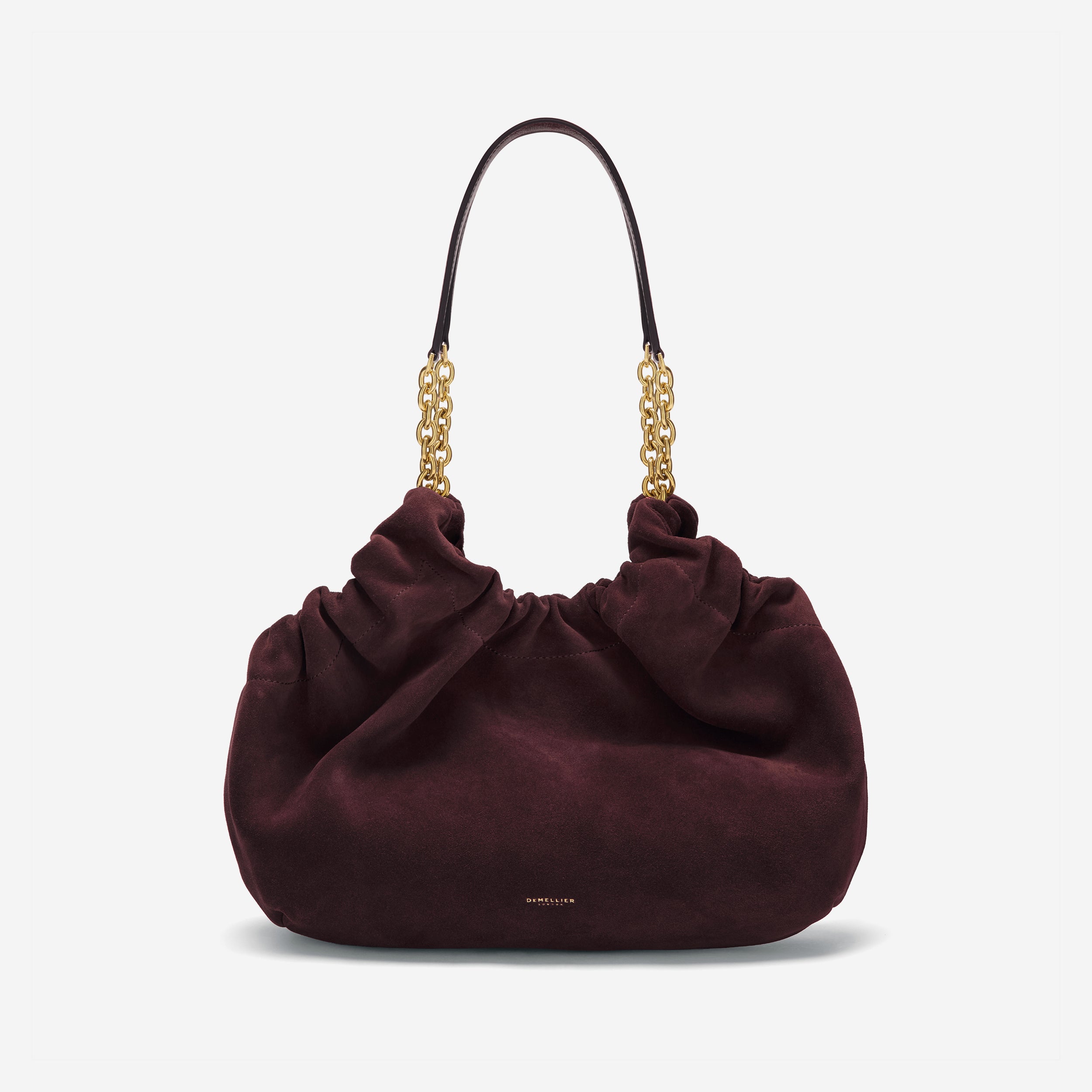 The Midi Miami | Burgundy Suede & Burgundy Smooth | Demellier