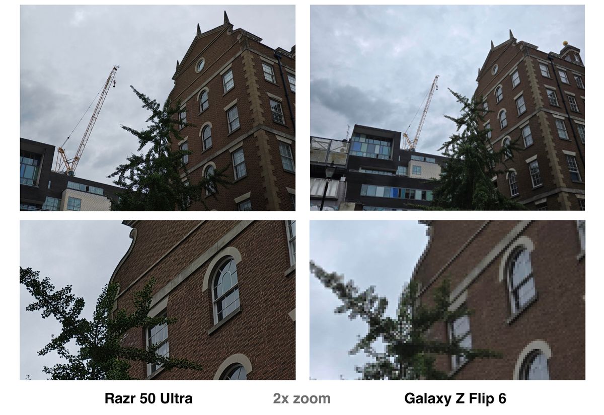 Photos taken on the Motorola Razr 50 Ultra and Samsung Galaxy Z Flip 6