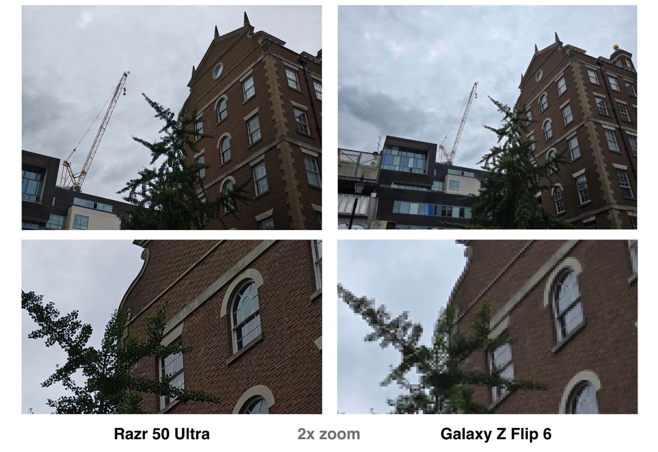 Photos taken on the Motorola Razr 50 Ultra and Samsung Galaxy Z Flip 6
