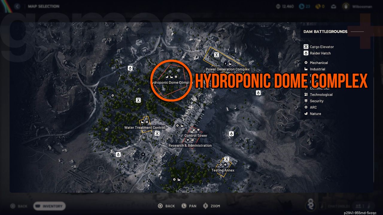 Where to find Arc Raiders Apricots on the Dam Battlegrounds map