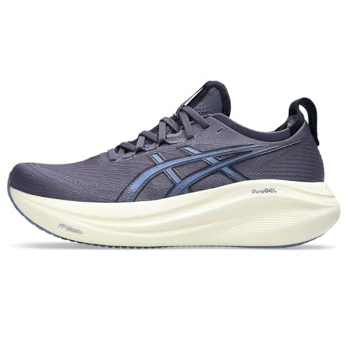 Asics Men&amp;#x27;s Gel-Nimbus 27 Running Shoe, 10, Indigo Fog/denim Blue