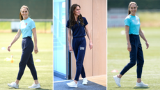 Kate Middleton in Lululemon chargefeel trainers 