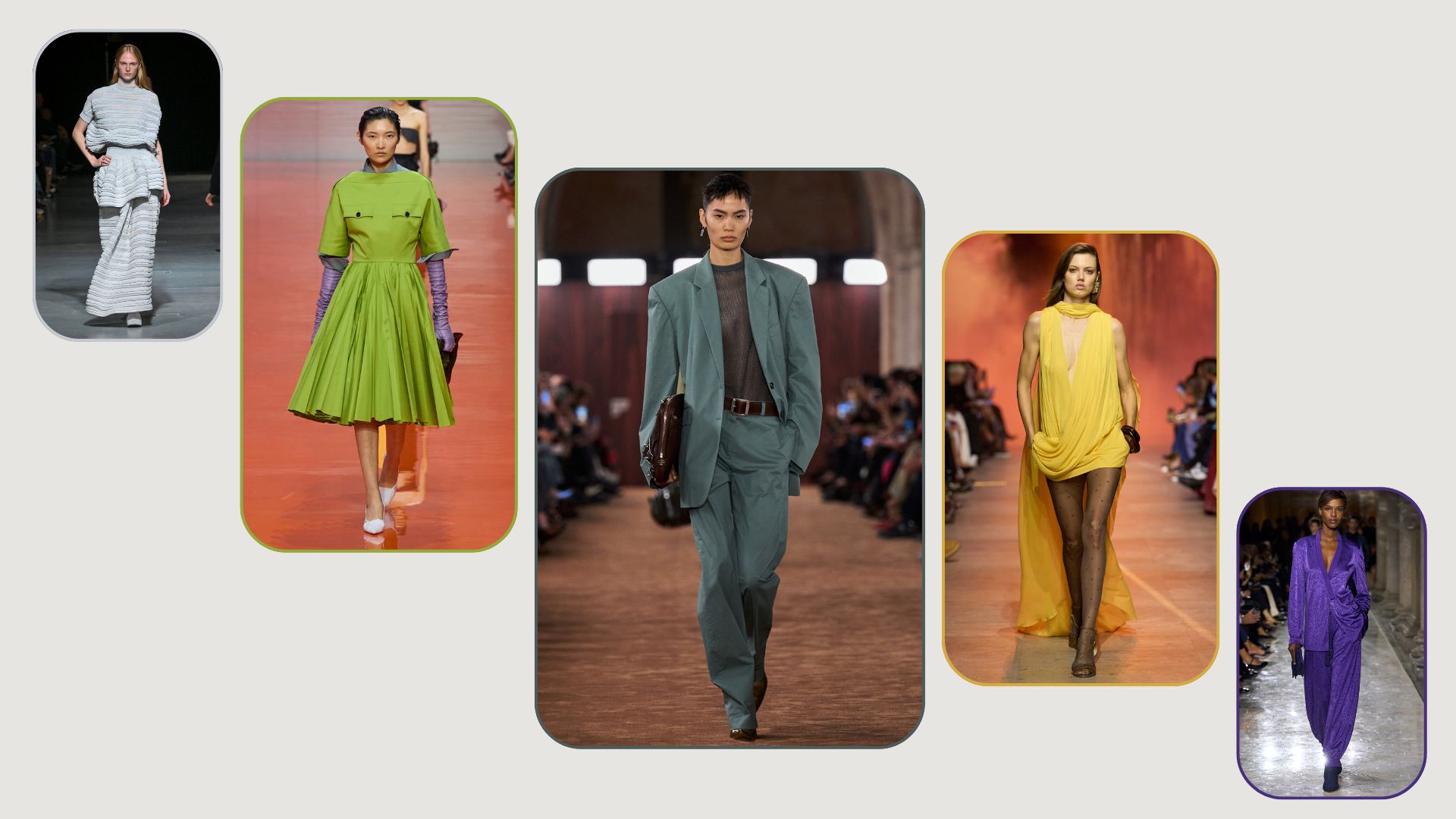 CFCL, Prada, Acne Studios, Elie Saab, Giorgio Armani Spring/Summer 2026