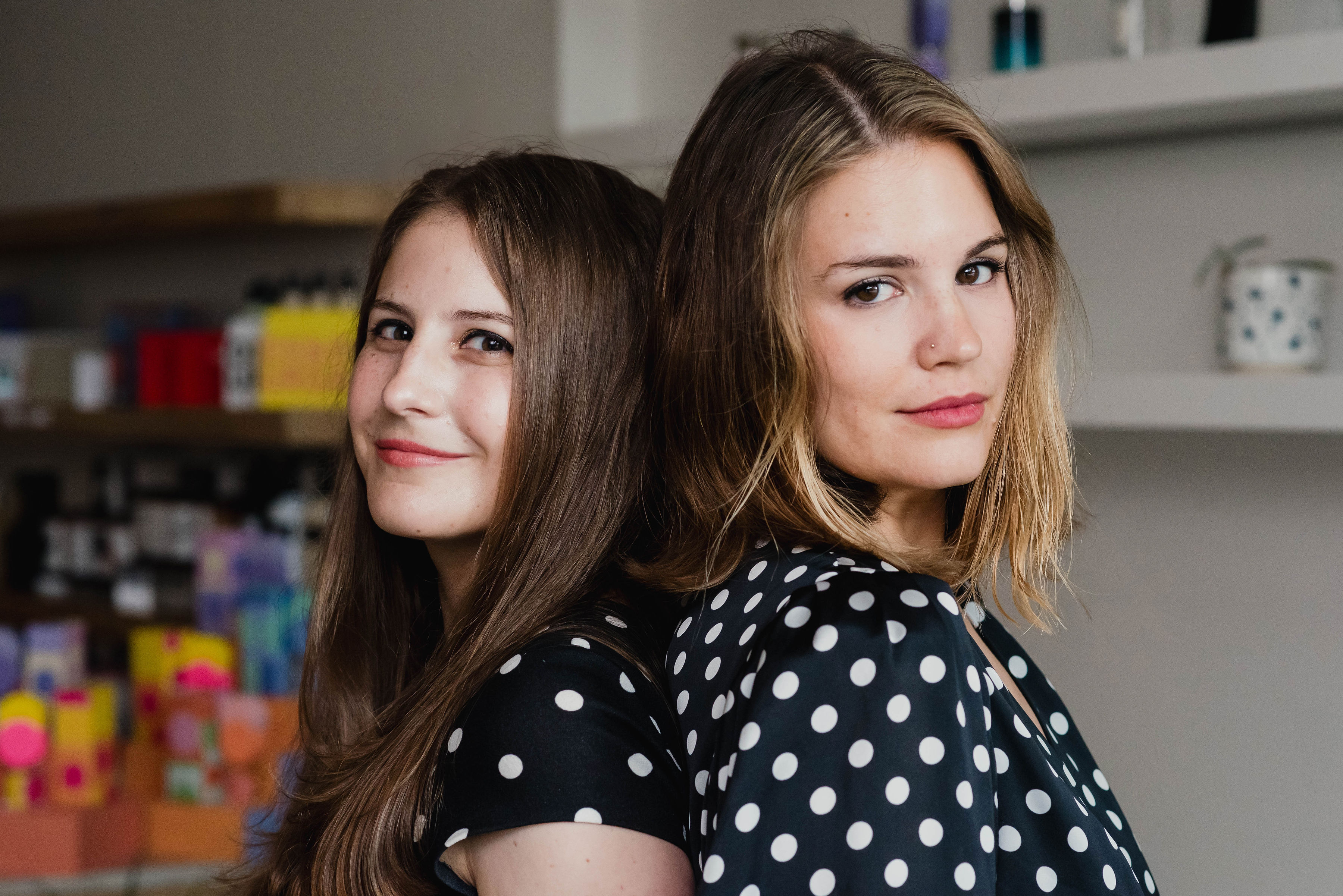 arielle weinberg and katri haas, the founders of arielle shoshana