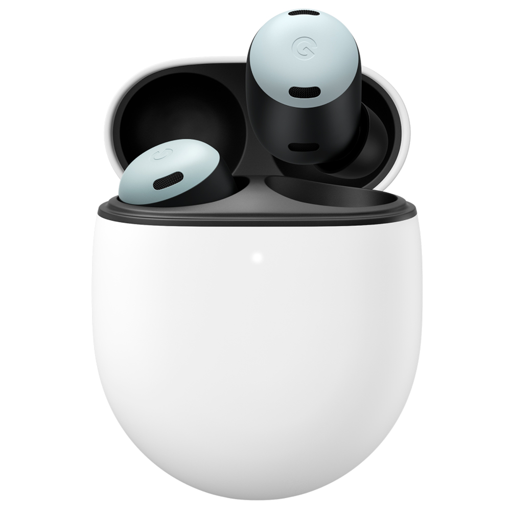 Google Pixel Buds Pro wireless earphones rendering.