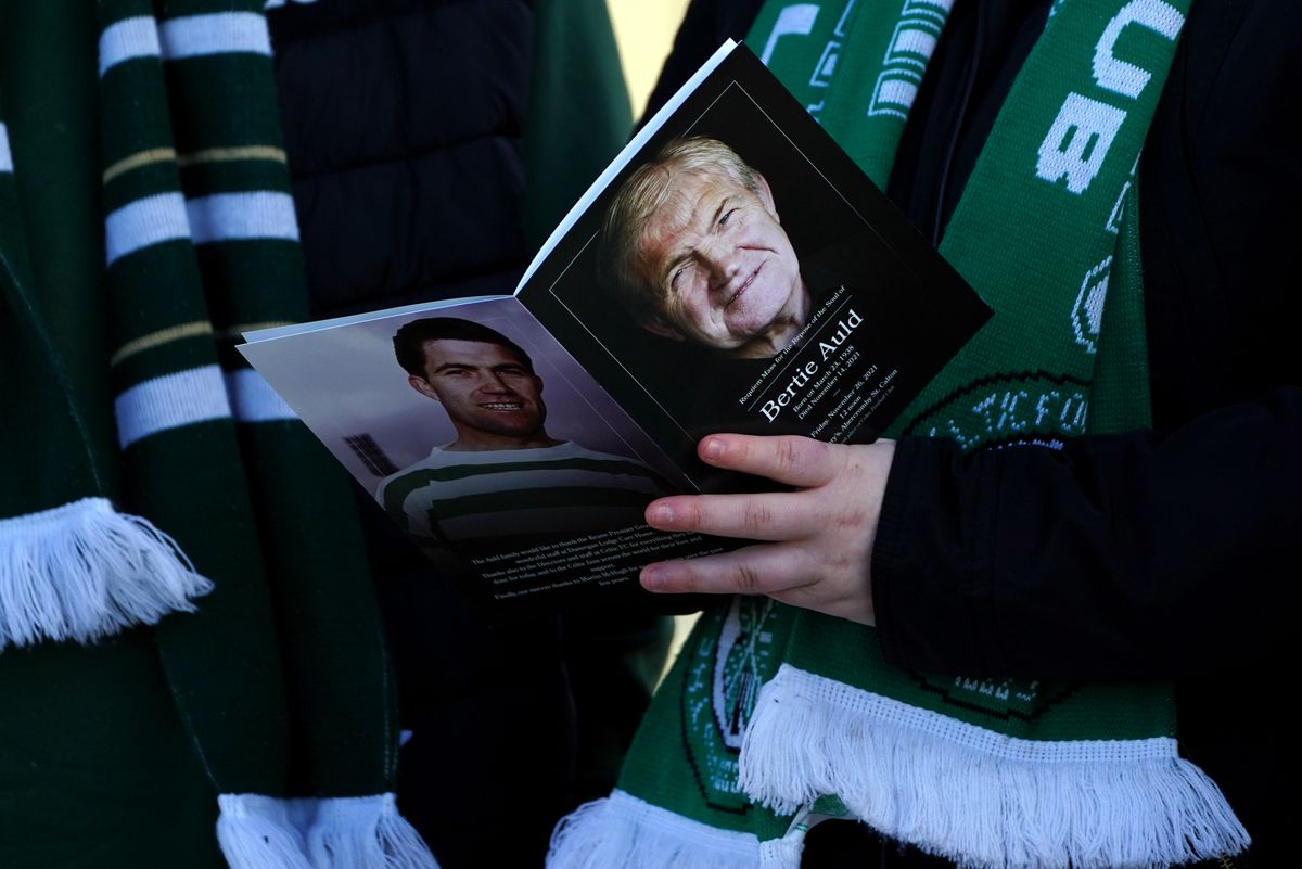 Bertie Auld Funeral Procession – Celtic Park