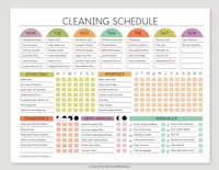 Cleaning Planner $3.30 at Etsy