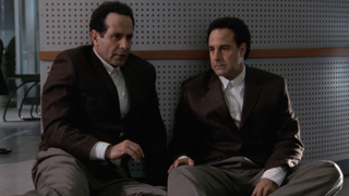 Stanley Tucci and Tony Shalhoub in Mr. Monk and the Actor