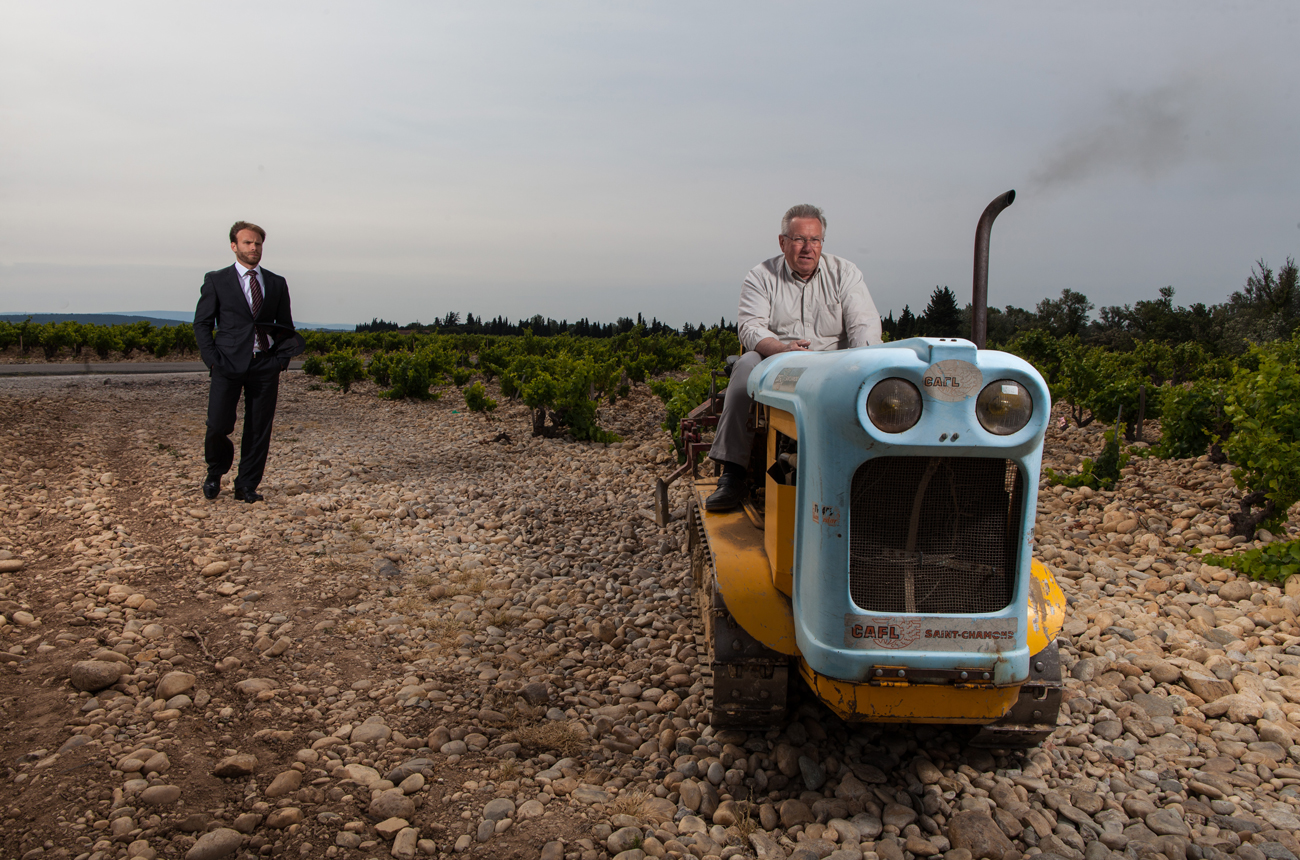 Domaine les Cailloux Cuv&eacute;e Centenaire, Fabrice and Andr&eacute; Brunel