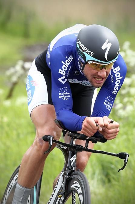 Tom Boonen put in a strong ride in the time trial