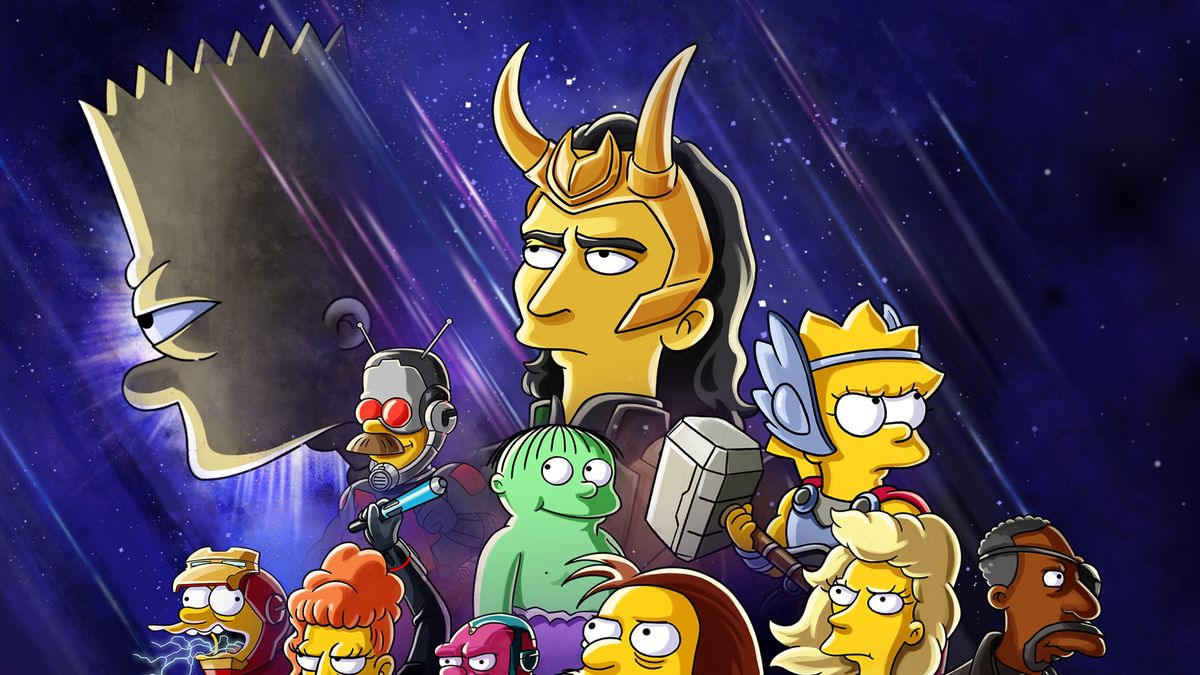 The Good, The Bart, and The Loki Simpsons short