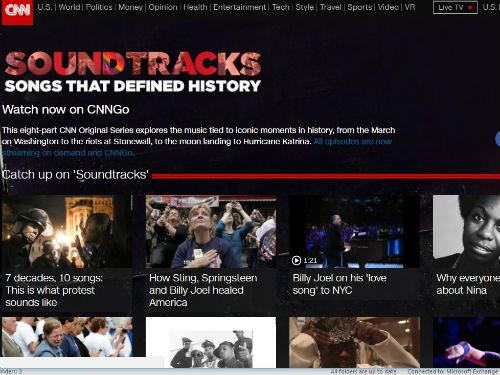 CNN Lets Viewers Binge Out On ‘Soundtracks’ | Next TV