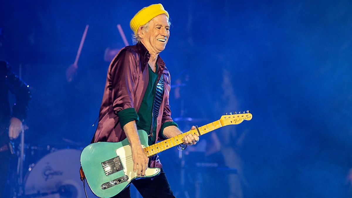 Keith Richards of the Rolling Stones