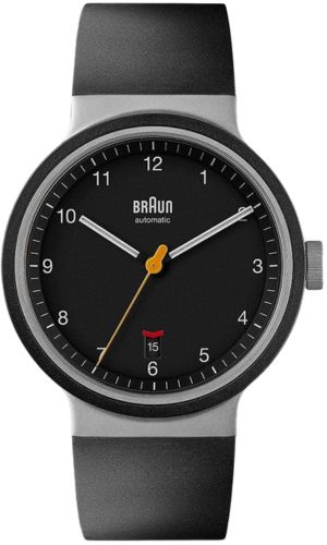 Braun watch in black 