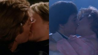 Mary Stuart Masterson and Eric Stoltz in Some Kind of Wonderful, Molly Ringwald and Andrew McCarthy in Pretty in Pink