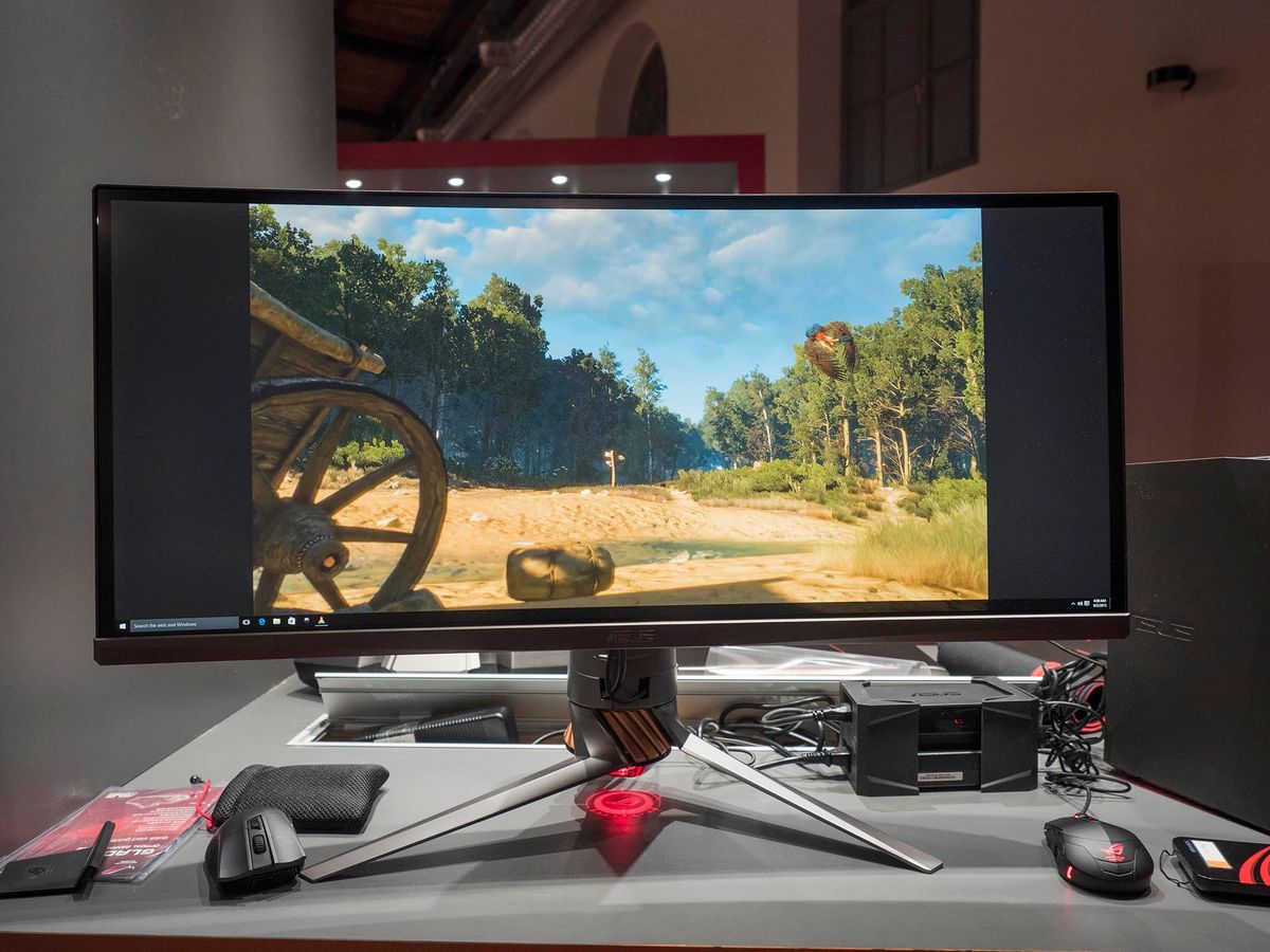 Eyes-on with ASUS's new 34-inch curved ultra-wide gaming monitor ...
