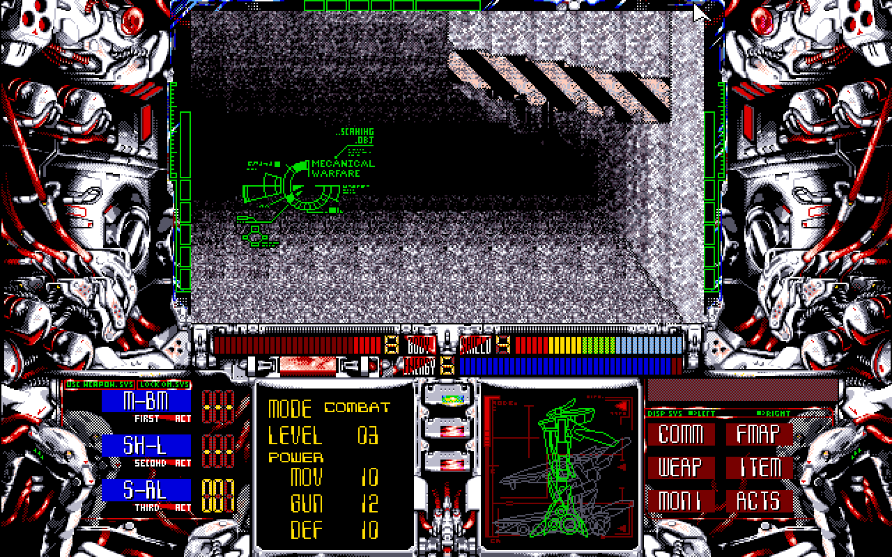 Hamlet, an early survival horror PC-98 game