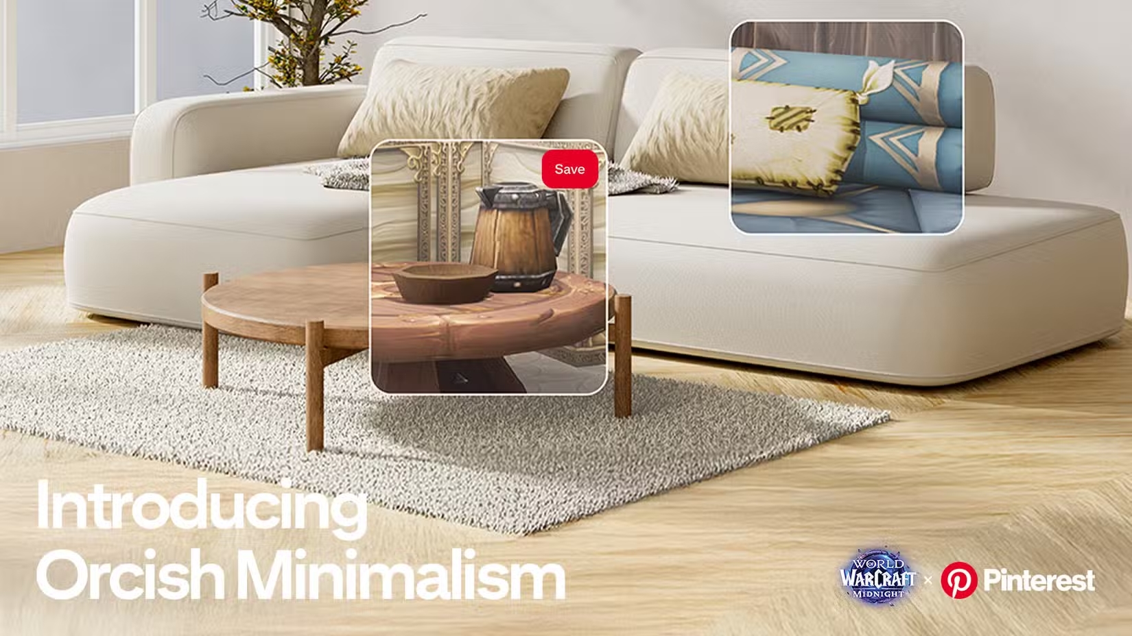 Interior design inspiration images from Pinterest World of Warcraft collaboration