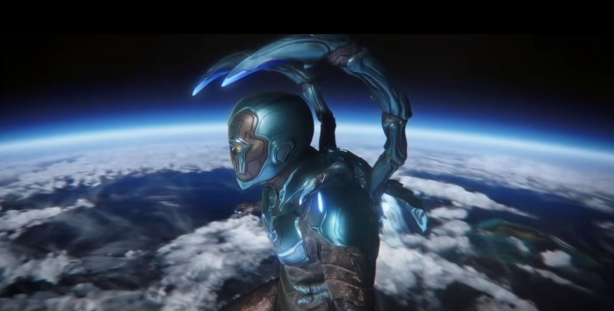 Watch Exclusive 'Blue Beetle' Featurette: Going Xolo