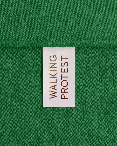 branding for fashion brand Walking Protest