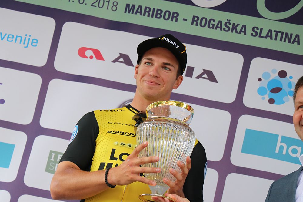 Dylan Groenewegen (LottoNL-Jumbo) won the second stage of the Tour de Slovenie