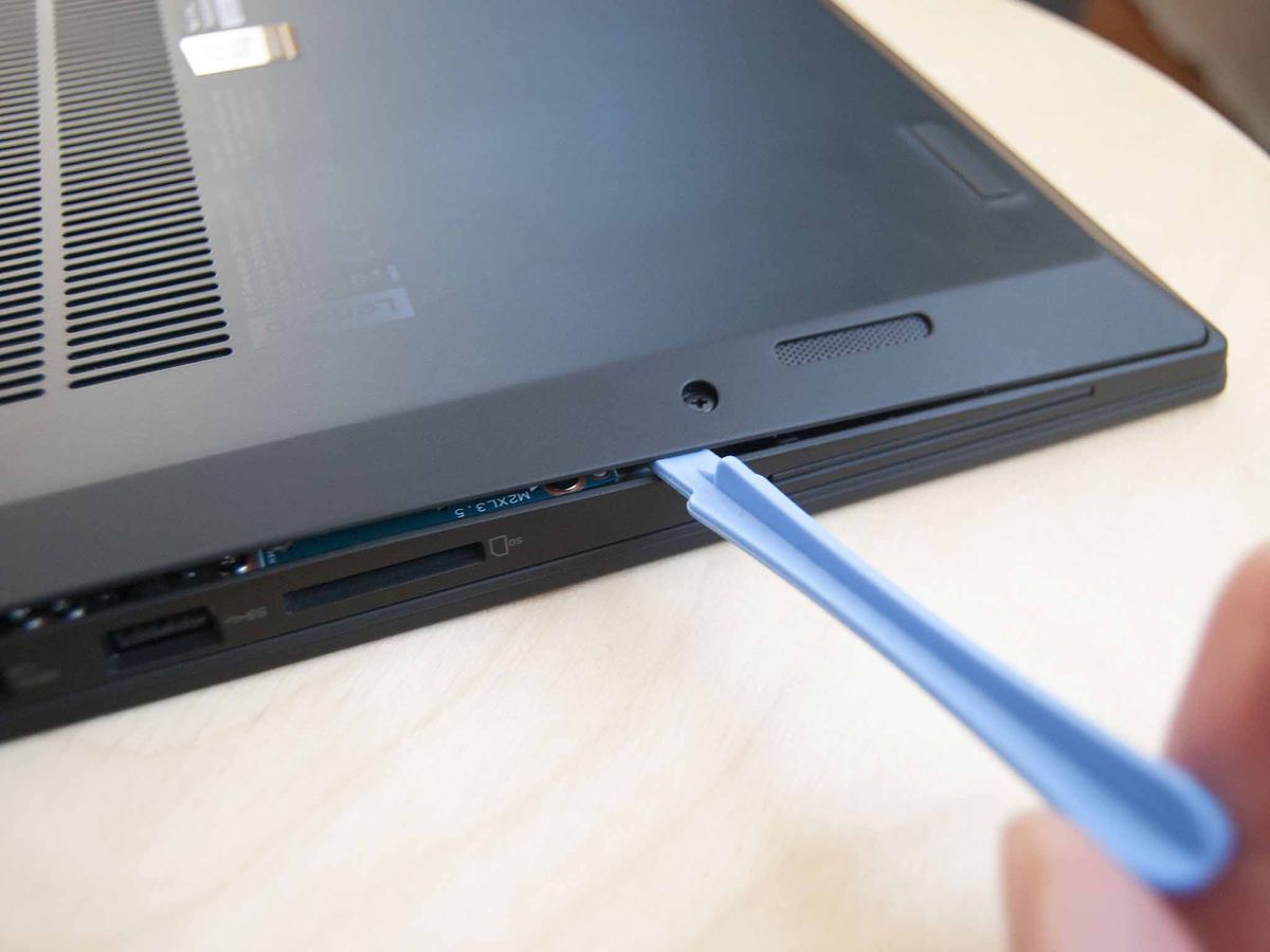How to upgrade the SSD in Lenovo's ThinkPad X1 Extreme (Gen 2
