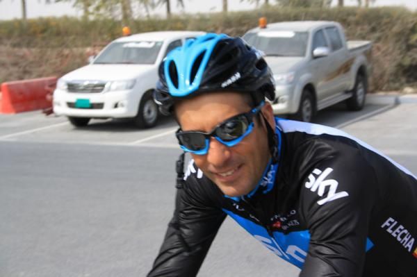 Juan Antonio Flecha (Sky) is building for the classics.