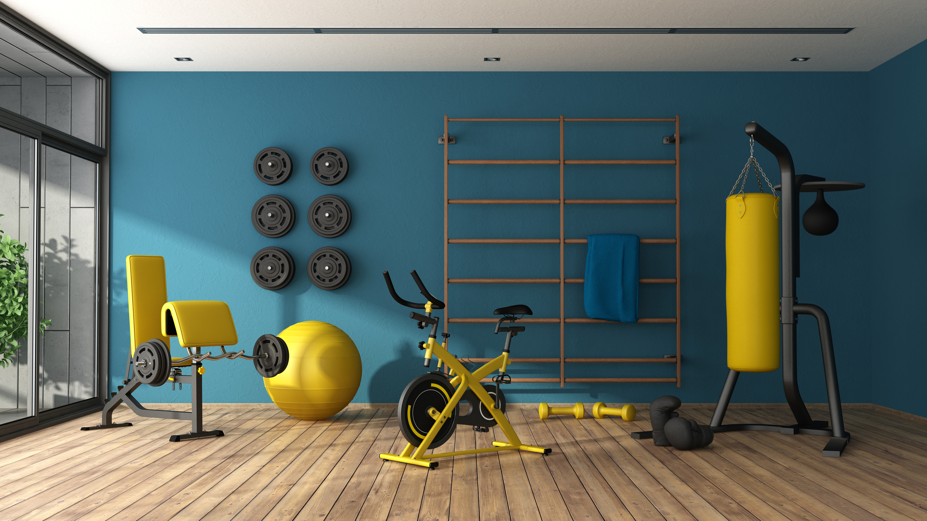 11 basement gym ideas that are stylish and functiona