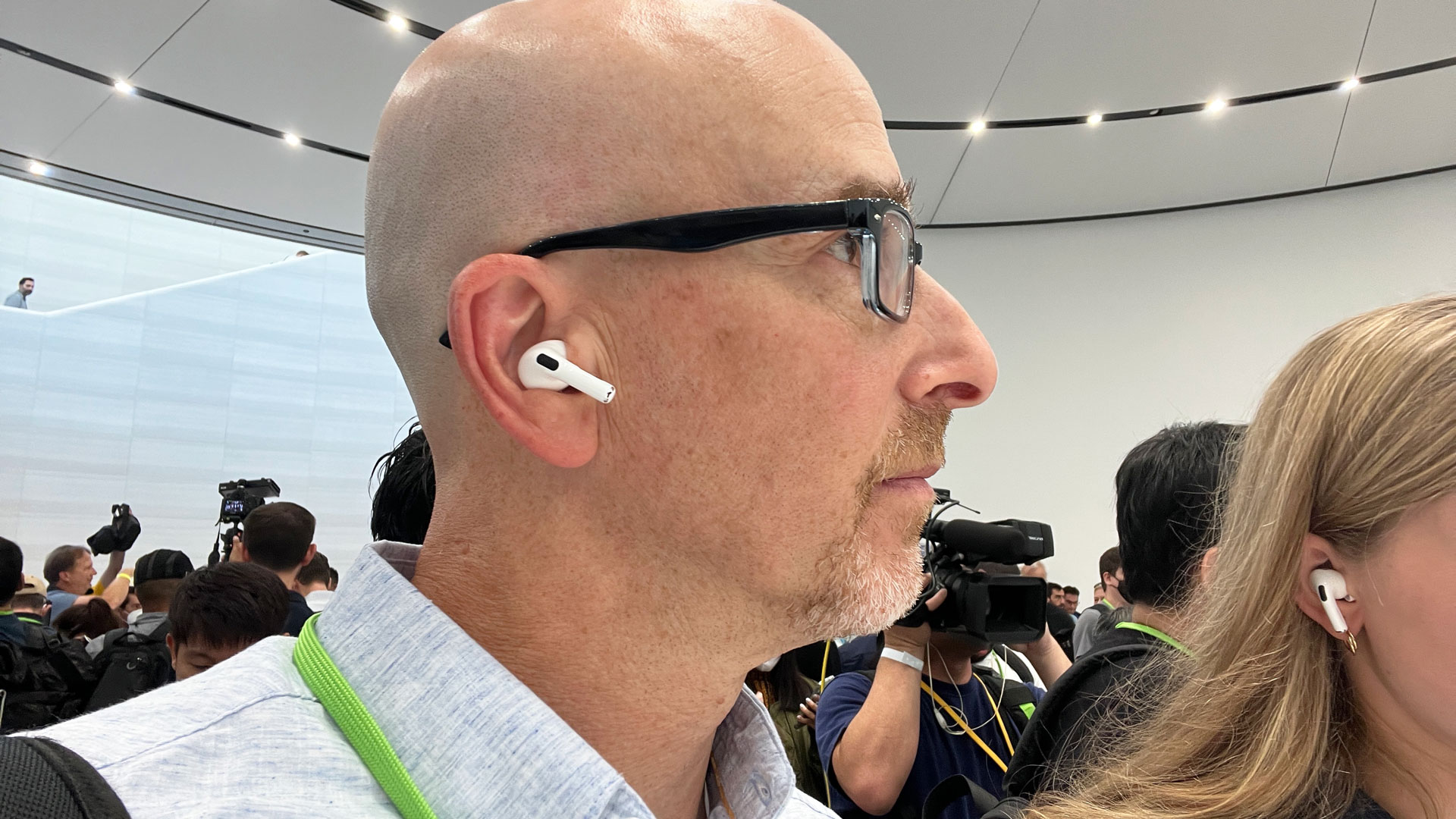 Apple AirPods Pro 2 in the ear