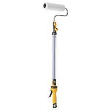 A long handled roller brush