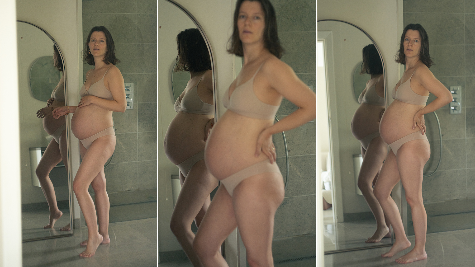 Women Maternity Baby Bump High Waist Shapewear Seamless Pregnancy Body  Shaper UK
