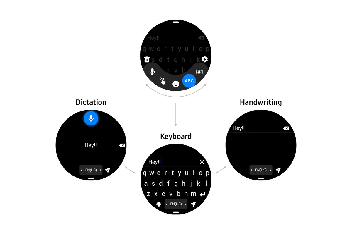 One UI Watch 4.5 official interface screenshot