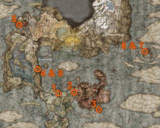 Elden Ring alexander the pot questline map locations