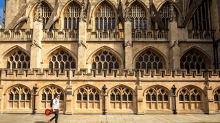 Photograph of Bath Abbey in England, UK, which appears in the Photography Weekends Britain book, written by photographer William Gray and published by Bradt Guides