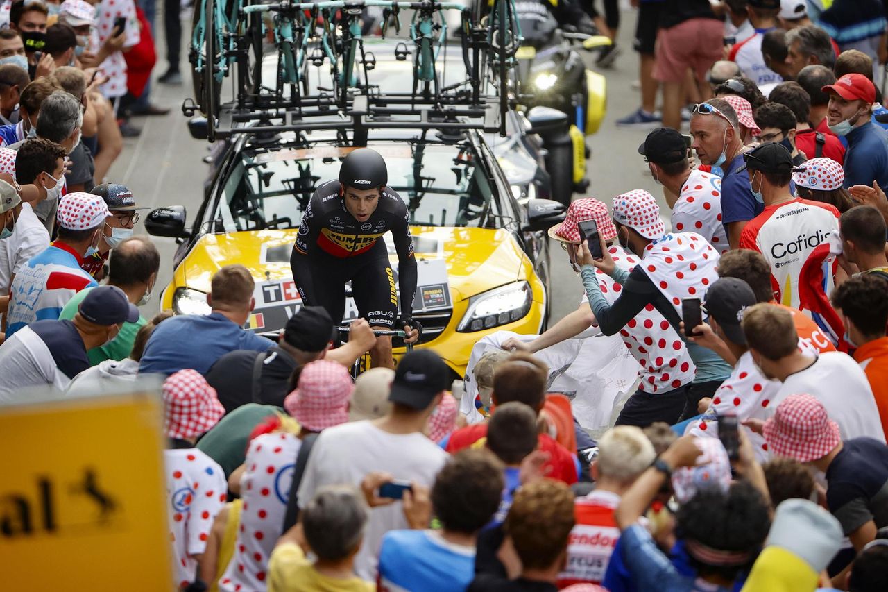 Tour de France 2020 107th Edition 20th stage Lure La Planche des Belles Filles 362 km 19092020 Wout Van Aert BEL Team Jumbo Visma photo JDMCVBettiniPhoto2020