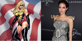 Angelina Jolie as Ms. Marvel