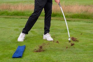 How to hit an iron - impact
